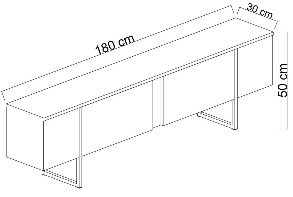 Nappali fal Luna set (travertin + ezüst) . 1102333