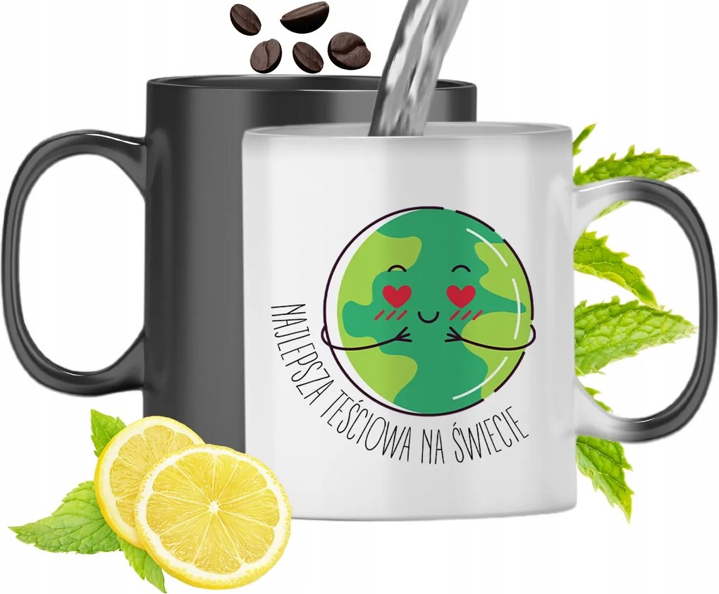 Mágikus Bögre Anyósnak Színváltós, fényképes nyomattal