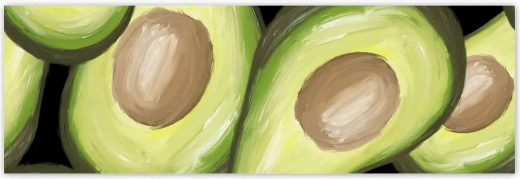 Poszterek 200x66 Mangó Gyümölcs Magok Természet