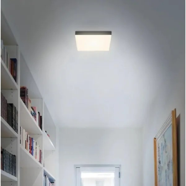 Briloner 7070-015 - LED Mennyezeti lámpa FLAME LED/16W/230V fekete