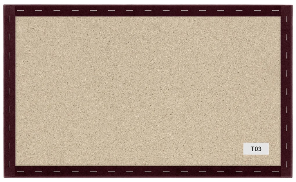 Kárpitozott panel - Téglalap - 50x40cm Szín: Fekete