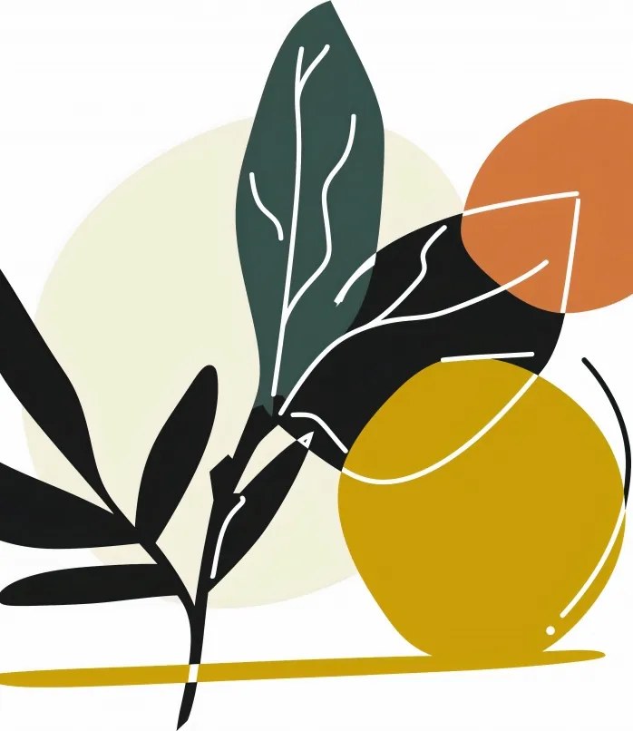 Poszter 53x81cm Elegáns Flóra