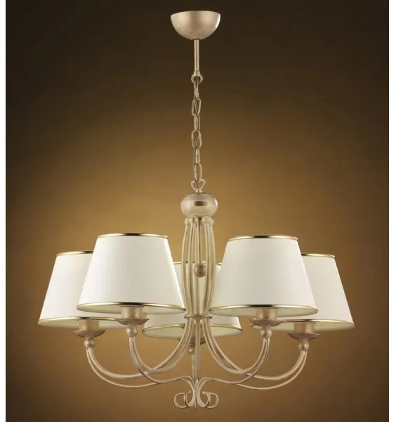 Jupiter 515 - LA-5-E - Függeszték LAURA 5xE27/60W/230V