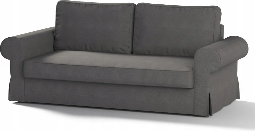 Dekoria Backabro 3 személyes összecsukható kanapé huzat Ikea szürke