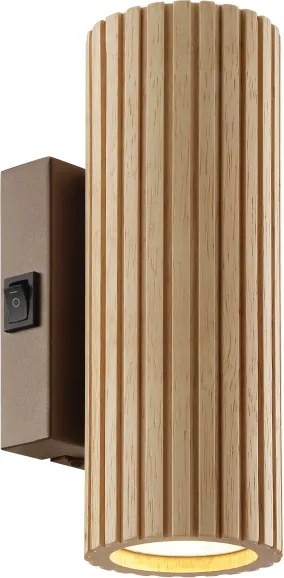 Brilliant - fali lámpatest LAKEWOOD 2xGU10/10W/230V barna