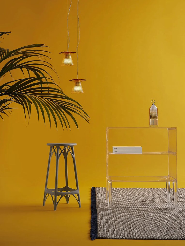 Bárszék AI STOOL LIGHT, magassága 65 cm, fekete - Kartell