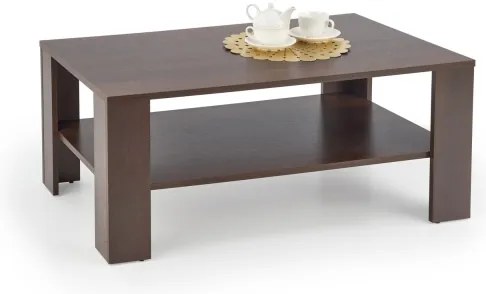 Kávésasztal KWADRO 53x110 cm sötét dió