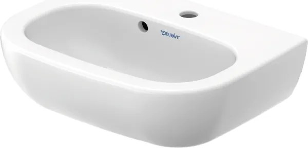 Duravit 7054500002 - Függesztett mosdó D-CODE 45x34 cm kerámia/fényes fehér