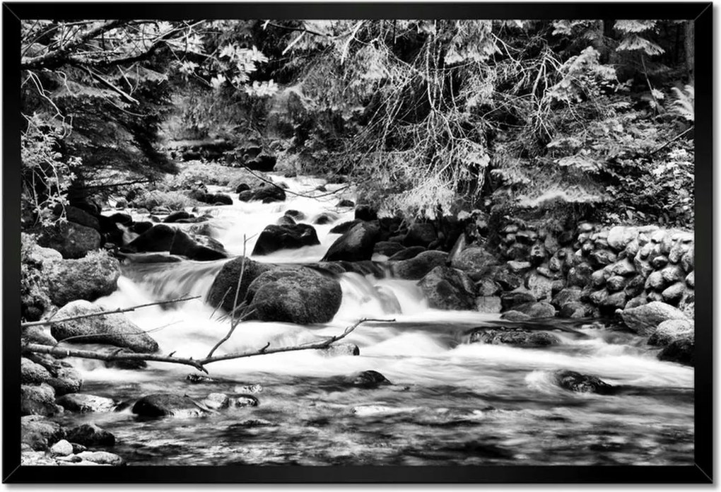 Poszterek keretben 60x40 Tátra Lengyel hegyek Kilátás