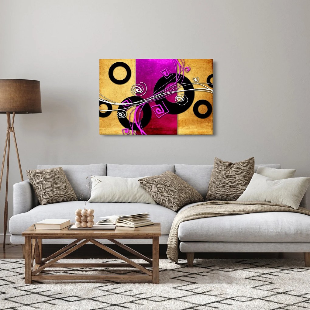 Az absztrakció képe (90x60 cm)