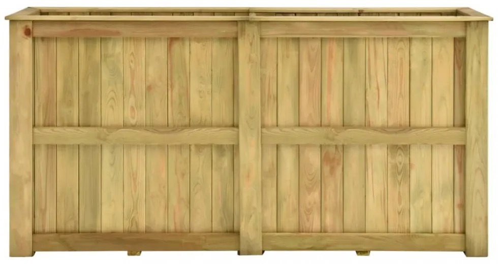 impregnált fenyőfa magaságyás 196 x 50 x 100 cm