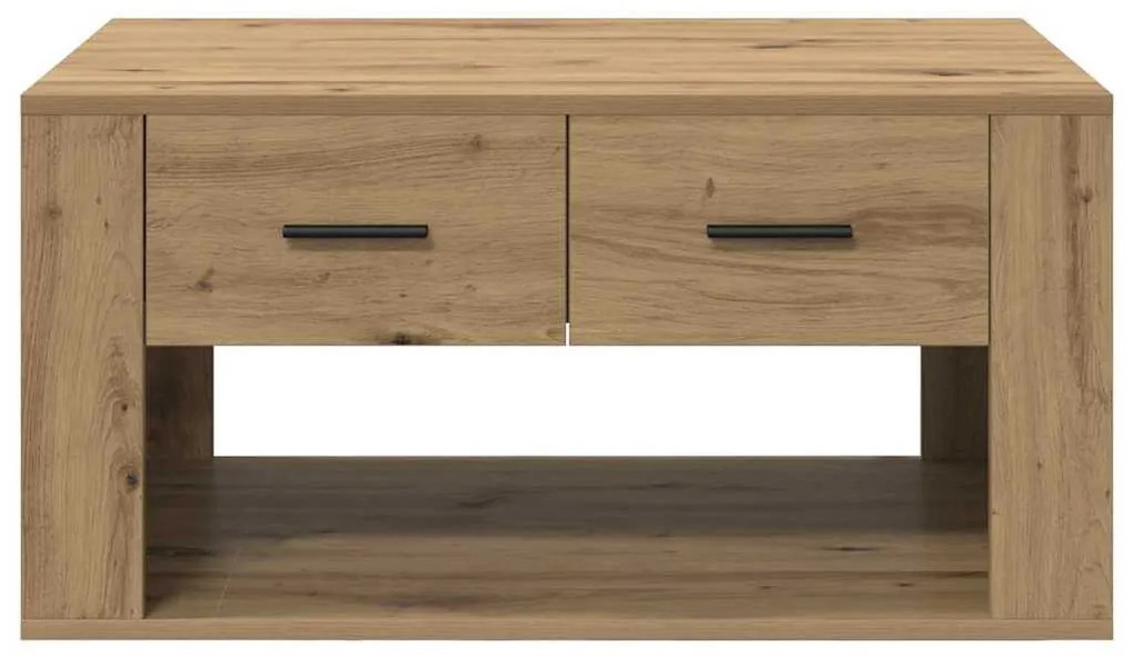 Dohányzóasztal fiókkal Artisan tölgy 80 x 50 x 40 cm Faanyag