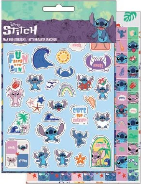 Disney Lilo és Stitch, A csillagkutya Cool 600 darabos matrica szett