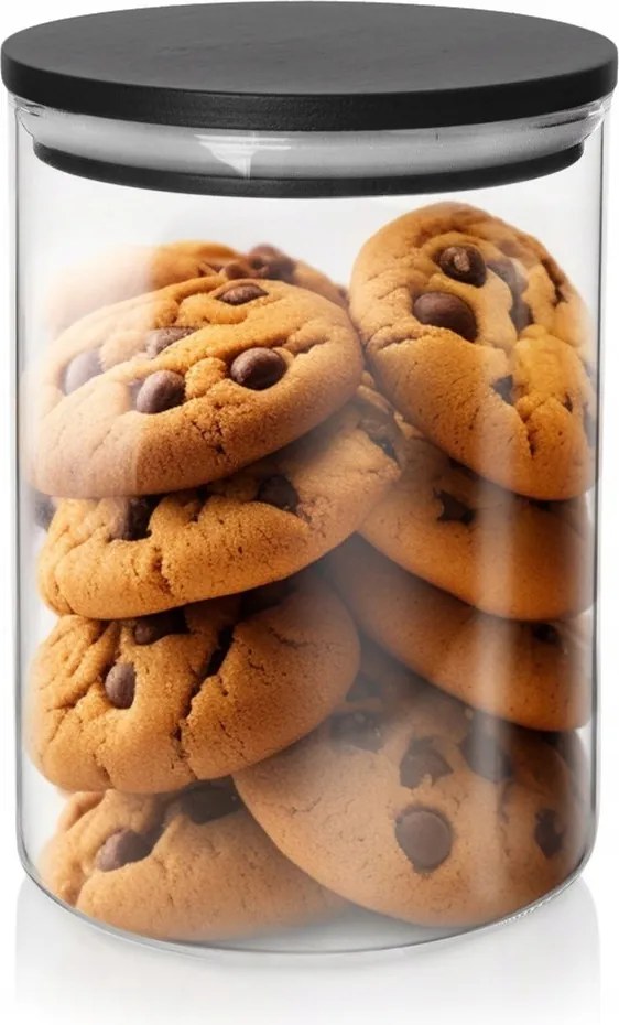 Ömlesztett Üveg Termékek Tartálya Fedéllel És Fűszertömítéssel