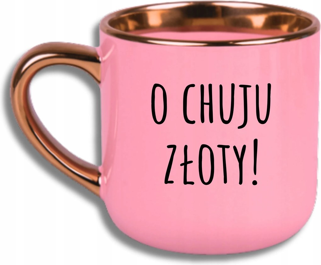 Bögre Rózsaszín Elegáns Nagy Vicces Ajándék Ch*** Arany