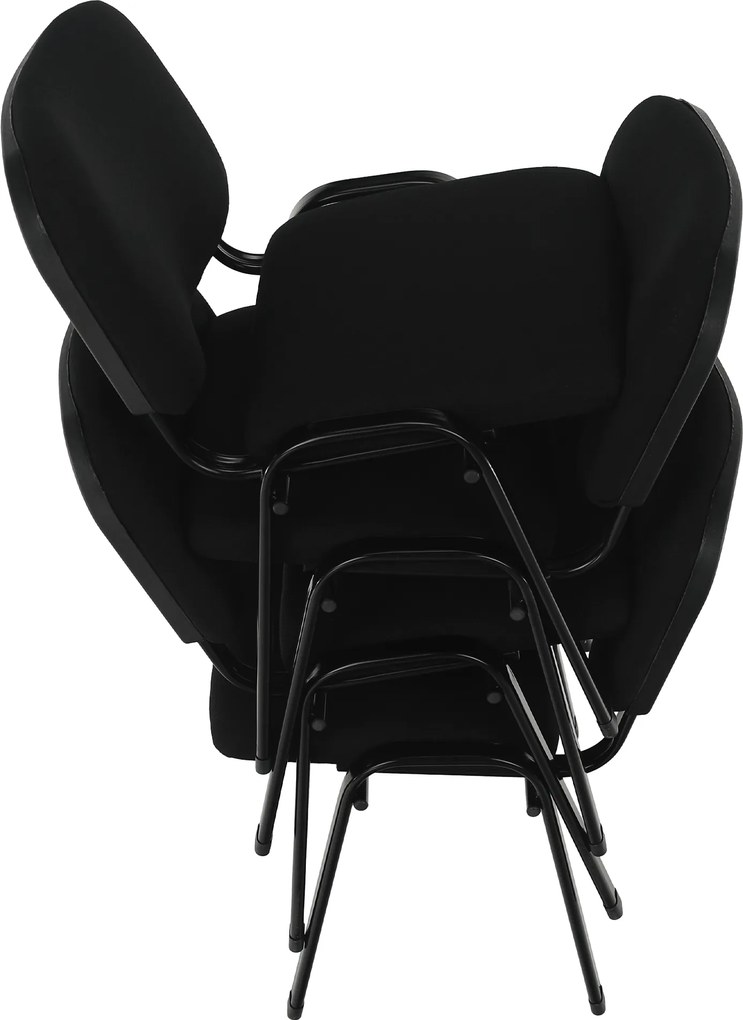 Irodai szék, fekete, ISO ECO