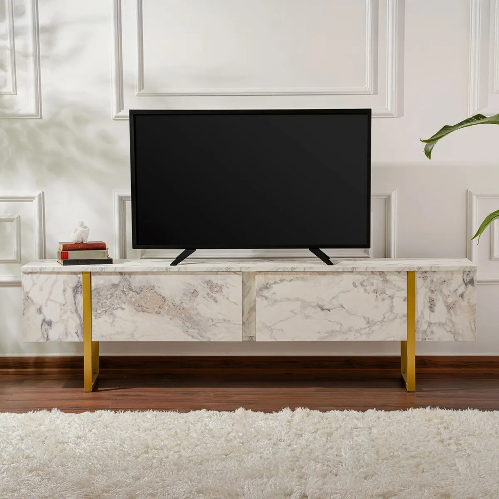 TV asztal Serenity Gold
