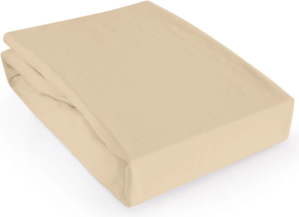 Védő lepedő gumis jersey 180x200 Darymex bézs