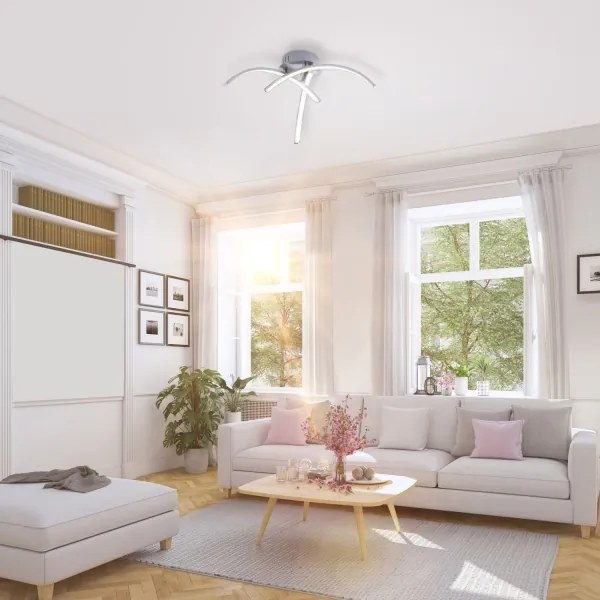 Leuchten Direkt 15341-55 - LED Felületre szerelhető csillár VALERIE 3xLED/3,7W/230V