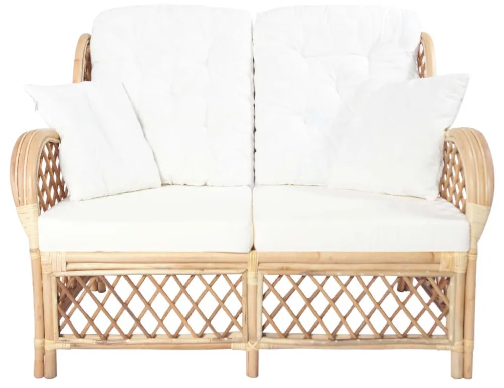 2 személyes rattan kanapé
