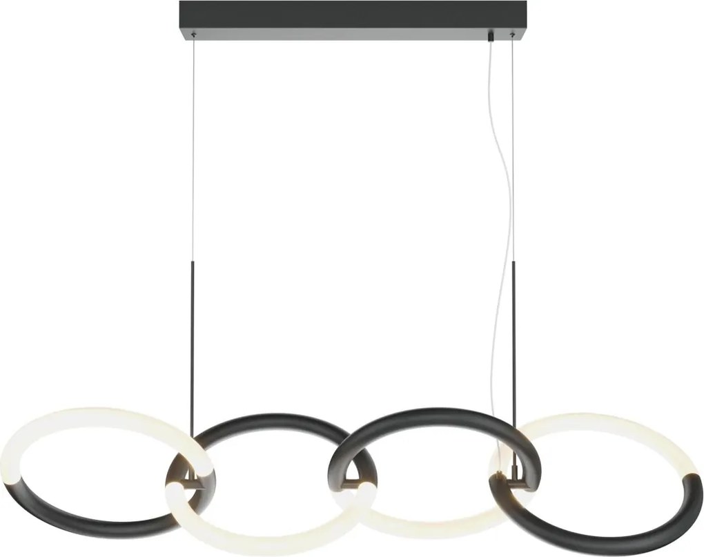 Maytoni modern függeszték node fehér fekete mymod165pl-l40b3k