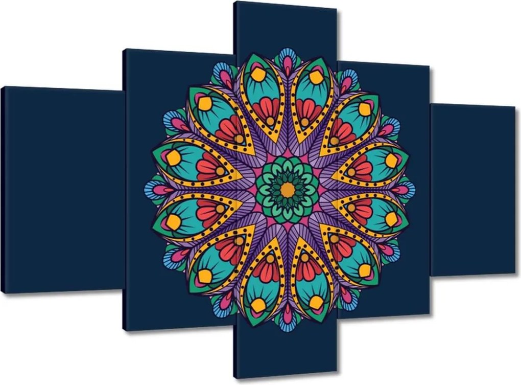 Vászonkép 100x70 Mandala Marokkóból Morocco