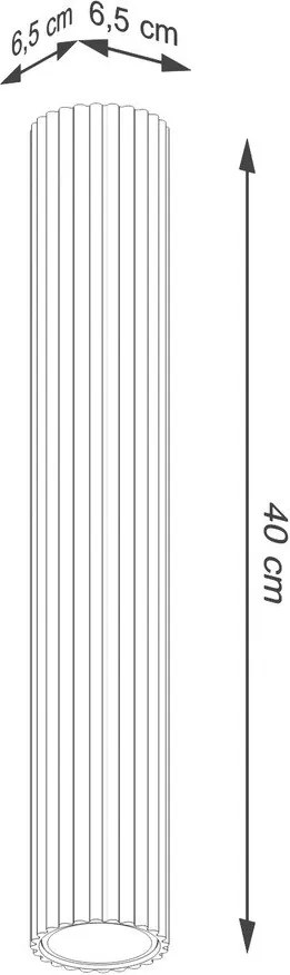 Szürkésbarna fém spotlámpa Gleam – Sollux