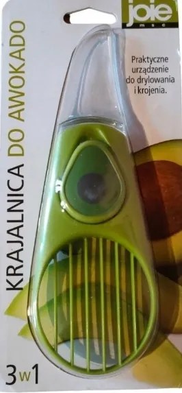 Multifunkciós avokádó szeletelő kés hámozáshoz 3az1ben