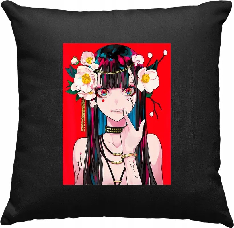 Hentai Anime 5 párna, fekete