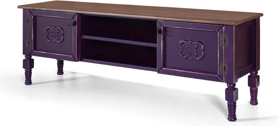 Ada TV-állvány, lila, 150 cm