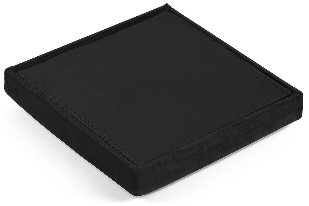 Fekete összecsukható kialakítás CUBEXO VELVET M