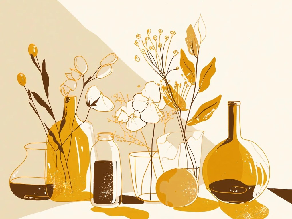 Poszter 20x15cm Napsütötte árnyalat