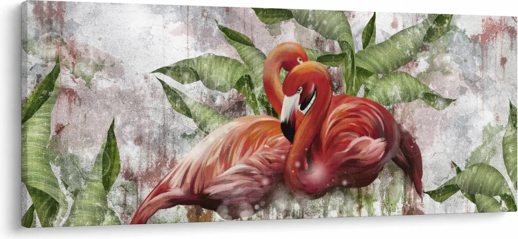 Kép - Flamingók (120x50 cm)