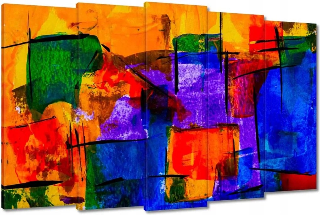 Festmények 150x95 Absztrakt Hálózat