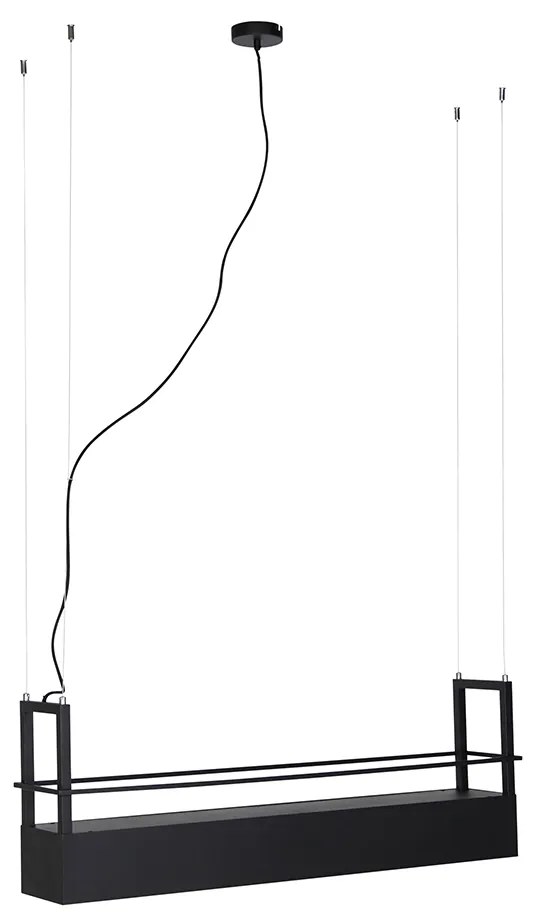 Okos lógólámpa fekete polccal, 4 Wi-Fi GU10 - Cage Rack
