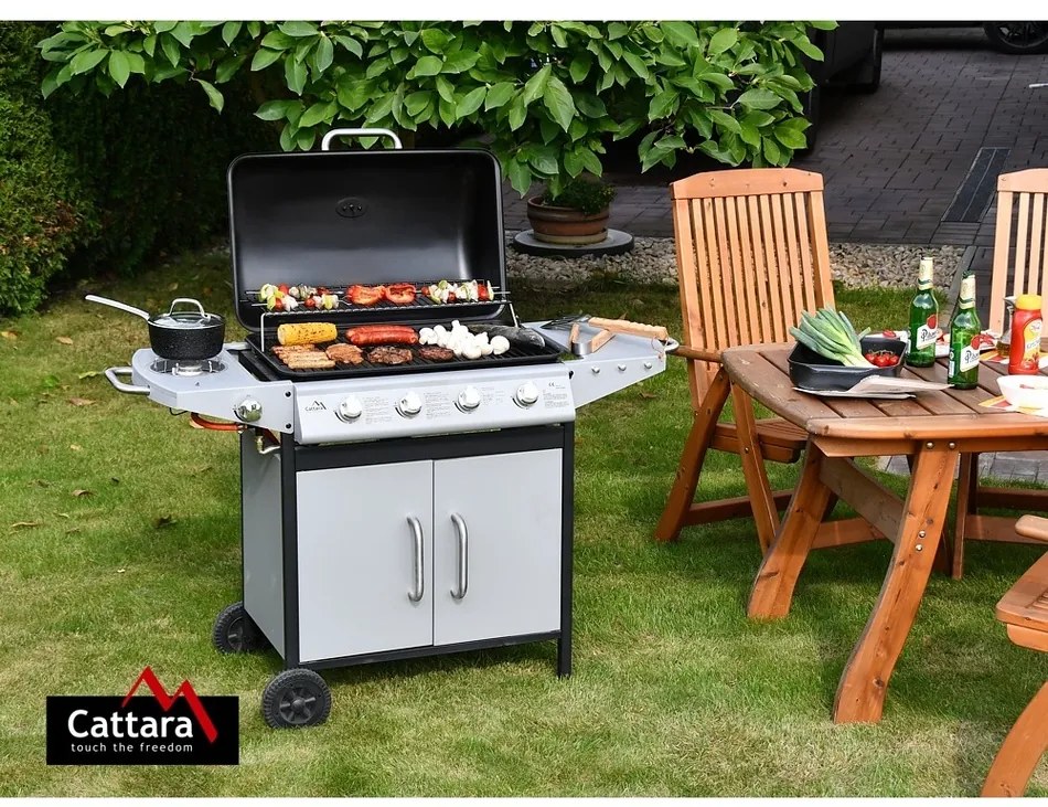 Cattara Master Cheef gázgrill, 133 x 98 x 51 cm
