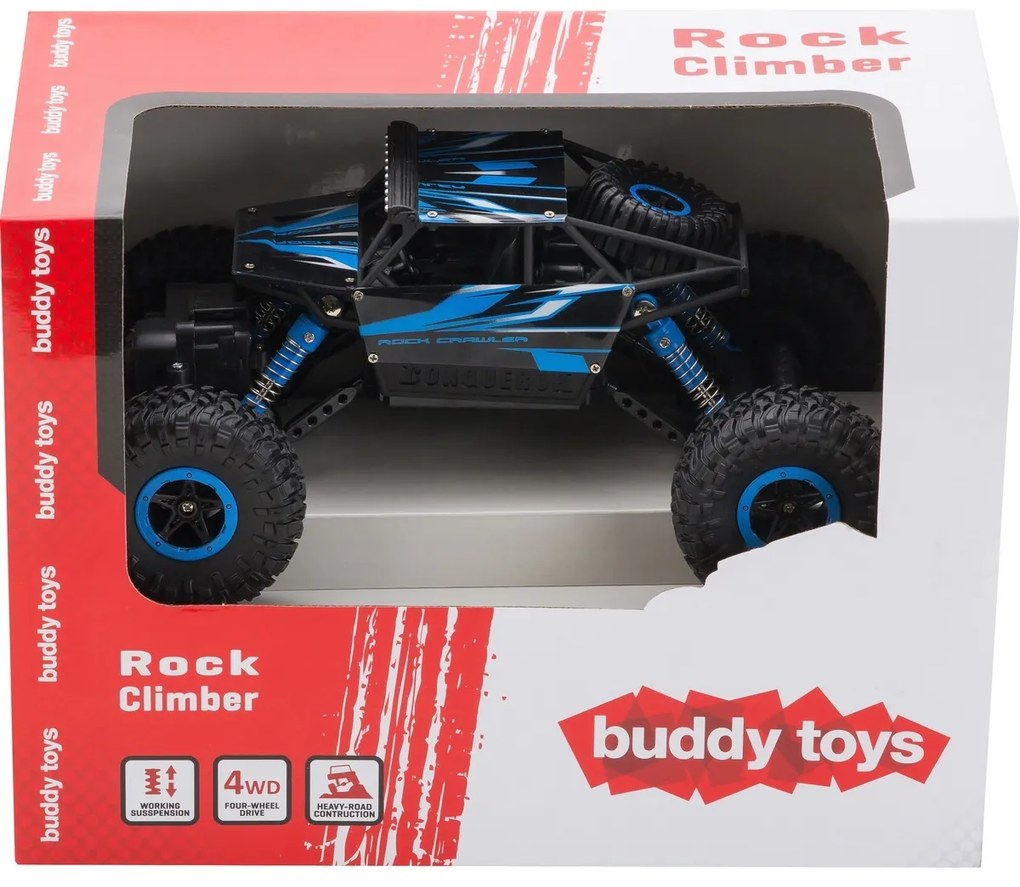 Buddy Toys BRC 18.611 RC Rock Climber távirányítós autó, kék