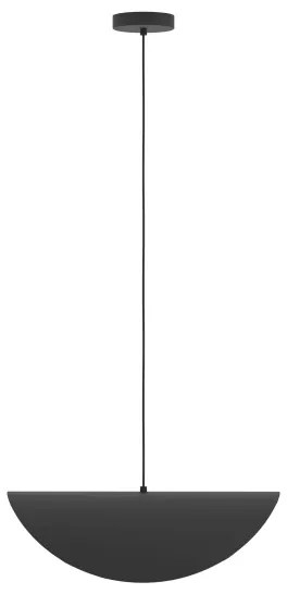 Eglo 390393 - Csillár zsinóron SACEDA 1xE27/40W/230V 53 cm fekete/arany