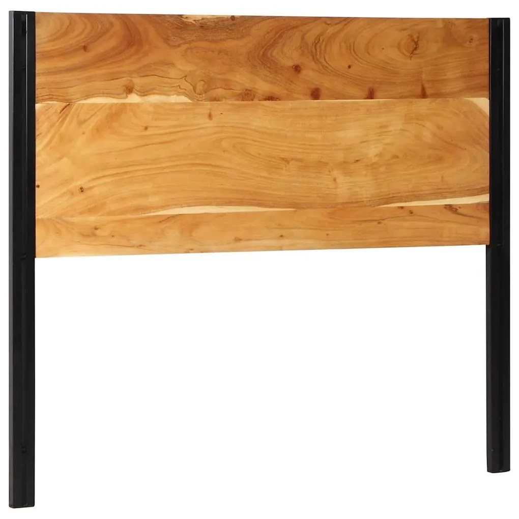 tömör fa akác és vas fejtámla 120 cm
