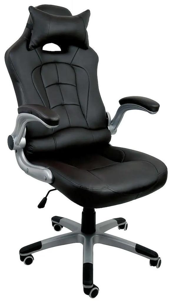 SBS Extreme X6+ Gamer szék nyak- és derékpárnával - fekete