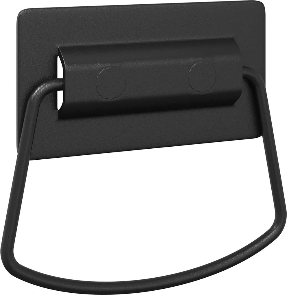 vidaXL Szekrény Fogantyúk 12 pcs Fekete 85 x 45 mm Fém