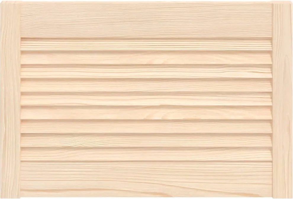 vidaXL tömör fenyőfa lamellás szekrényajtó 39,5 x 59,4 cm