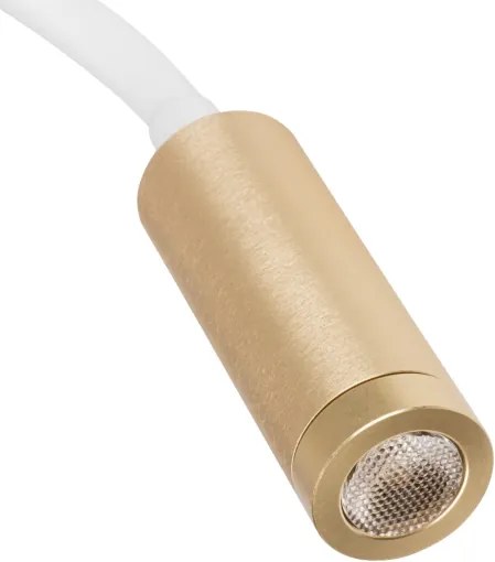 Kanlux 32518 - TONIL LED flexibilis olvasólámpa LED/3,3W/230V fehér/arany