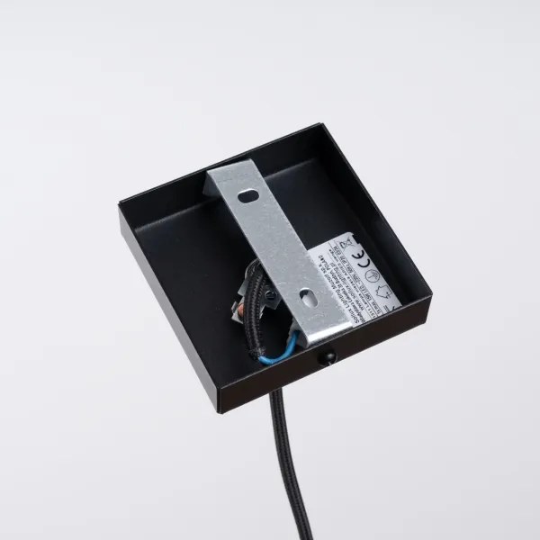 Sollux SL.1311 - Csillár zsinóron ARIES 1xE27/15W/230V bükkfa/wenge