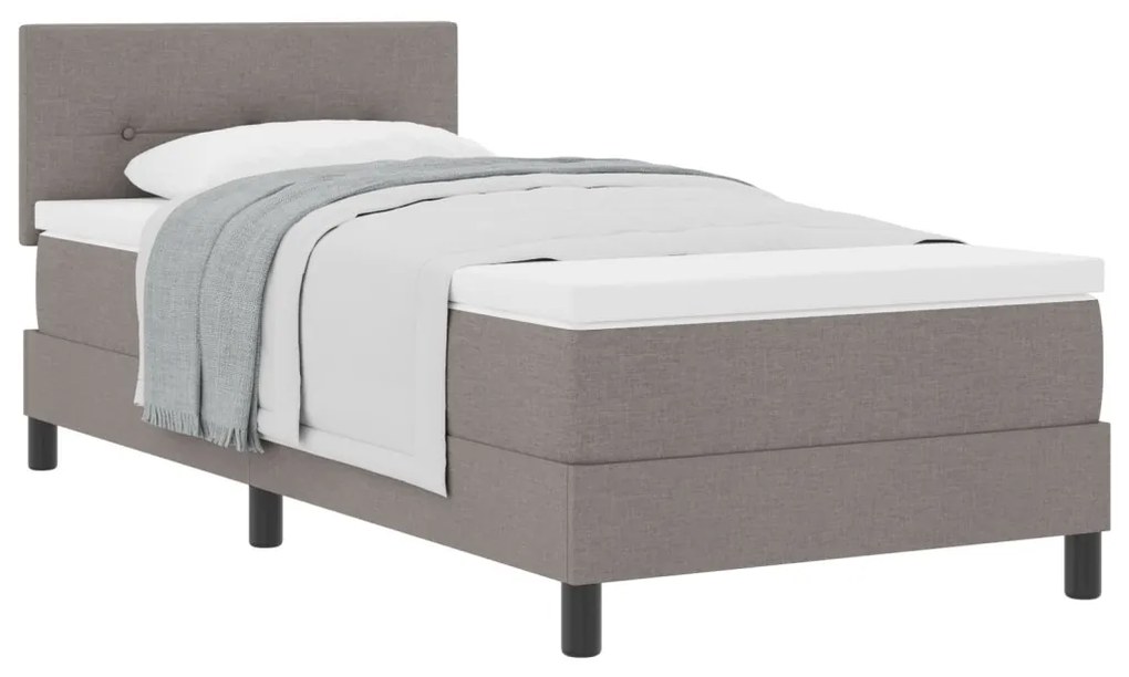 Boxspring Ágy Matrac Szín: Barna 80x200 cm Anyag