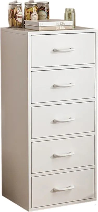 BeComfort fiókos szekrény 48x30x75 cm fehér FUR1921-3