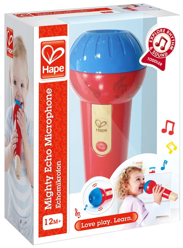 Hape Baba mikrofon Mighty Echo, 21,8 x 8 cm, 21,8x 8 cm