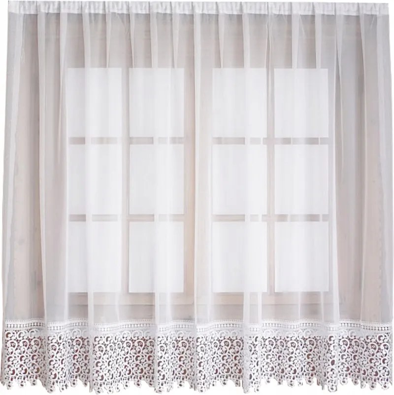 Függöny Kész Fátyol Gipsz Függöny 600x250 cm