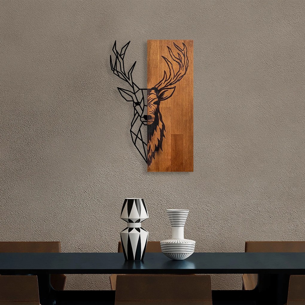 Fa fali dekoráció, Red Deer 1