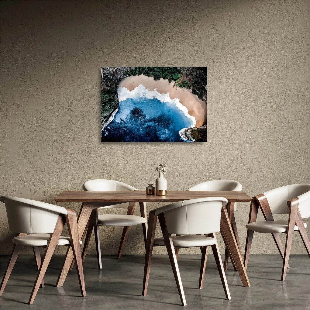Nusa Penida strand, Indonézia képe (üvegen) (70x50 cm)